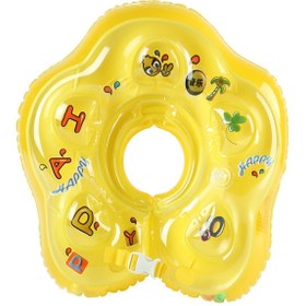 Resim RICHIE Müzikli bebek yüzme simidi bebek boyun simidi sarı 