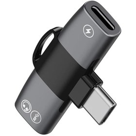 Resim coofbe 30w Hızlı Şarj Type-c To Type-c Dönüştürücü Çevirici Şarj Kulaklık Adaptörü Type-c Çoğaltıcı 