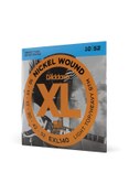 Resim Hype Store D'Addario EXL140 Light Top/Heavy Bottom Elektro Gitar Teli (10-52) 