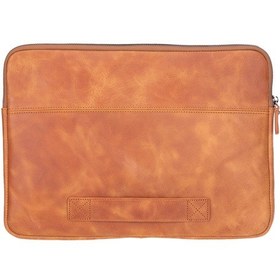 Resim Torıno Tuscan Tan Super Slim 16inç Laptop / Apple Uyumlu MacBook Kılıf Taba 