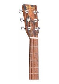 Resim Martin D-x2e Ziricote Burst Elektro Akustik Gitar 