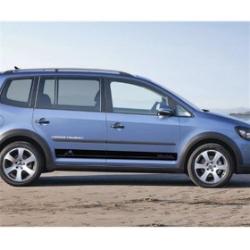 Resim MLH STORE Volkswagen Touran 2007-2014 Sticker Etiket Modeli 