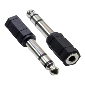 Resim Braventa Collection Uygun Elektronik Gitar Anfi Amfi Kablo Jak Dönüştürücü Jack Çevirici Erkek 6.5mm Dişi 3.5mm Çivi Git 