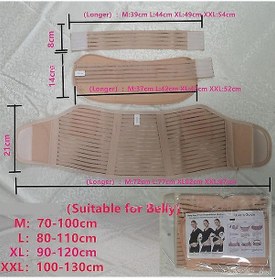 Resim Karın Ve Bel Desteği İçin Hamilelik Kemeri, Annelik Giysileri, Sırt Koruyucu, Emniyet Kemeri Kaiyi 