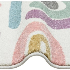 Resim Eko Halı Kids Kds 20 Pastel Çocuk Halısı Çok Renkli 