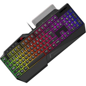 Resim Havit Gamenote KB488L Gaming RGB Işıklı Oyuncu Klavyesi - AntiGhosting 