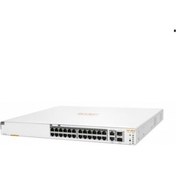 Resim HP Aruba Instant On JL806A 1960-24G, 24PORT, Gigabit, 2xgt, 2 Port Gigabit Sfp, Yönetliebilir, Rack 