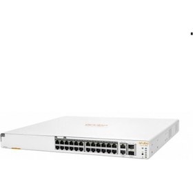 Resim HP Aruba Instant On JL806A 1960-24G, 24PORT, Gigabit, 2xgt, 2 Port Gigabit Sfp, Yönetliebilir, Rack 
