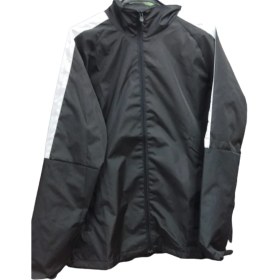 Resim Emre Spor Yağmurluk Siyah Su Geçirmez Cepli Kapusonlu Yagmurluk 