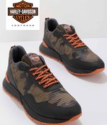 Resim Harley Davidson Erkek Haki Sneaker 