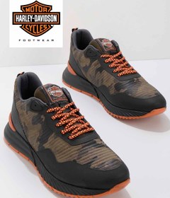Resim Harley Davidson Erkek Haki Sneaker 