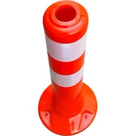 Resim Eko Trafik Delinatörü 45 x 8 cm, Esnek Duba 10 Adet 