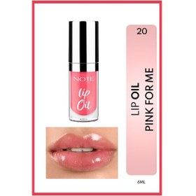 Resim Note Cosmetics Lip Oil Nemlendirici Ve Parlatıcı Dudak Bakım Yag I - 20 Pink For Me - Pembe Pink 