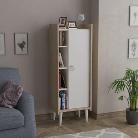 Resim Lagomood Ruby Çok Amaçlı Dolap Beyaz - Meşe 