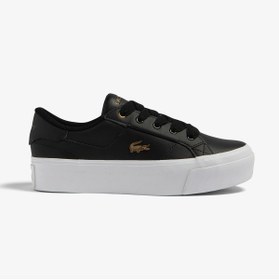 Resim Lacoste Ziane Platform Kadın Siyah Sneaker 