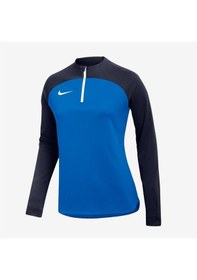 Resim Nike W Nk Df Acdpr Dril Top K Kadın Antrenman Eşofman Üstü Mavi 