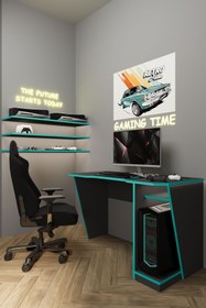 Resim şirinev mobilya Dsc Milenyum Gaming Qyuncu Masası Bilgisayar Masası 