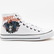 Resim Harley Davidson 023m100359 Phoenix White Erkek Sneaker 