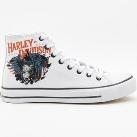 Resim Harley Davidson 023m100359 Phoenix White Erkek Sneaker 