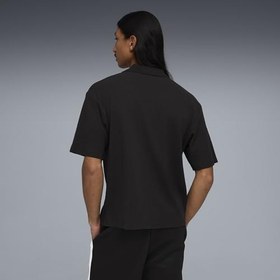 Resim Wardrobe Essentials Boxy Erkek Bej Günlük Stil Polo Yaka T-Shirt 63436261 