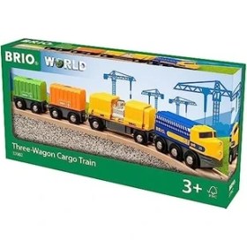 Resim Terletmez Shop 3 Vagonlu Kargo Treni 