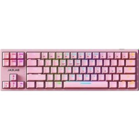 Resim Dancemonkey Bajeal K71 Klavye - Mavi Switch, Rgb, 71 Tuş, Pembe Kablo 
