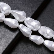 Resim PIPITREE Cam Barok Boncuklar 13x22mm/15x23mm - DIY Takı Yapımı, Bilezikler & Kolyeler için İmitasyon İnci Aralık Boncukları El Sanatları Malzemeleri 