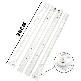 Resim 35cm 1 Takım Çekmece Rayı 5224 Çok Renkli 