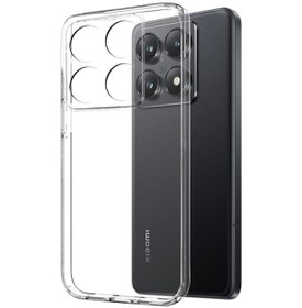 Resim Apsuwa Xiaomi 14t Pro Kılıf Silikon Şeffaf 