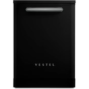 Resim Vestel BM 5011 Retro Siyah Bulaşık Makinesi 