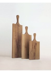 Resim Ahşap 3 Boy Kesme Tahtası Seti Ahşap 