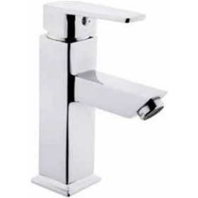Resim Tema Kare Yüksek Lavabo Bataryası 61010 Krom 