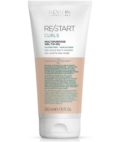 Resim Professional Restart Curls Multipurpose Gel-to-oil 150ml Sulfate & Silicone 