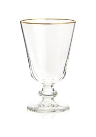 Resim Raklee Pure Altın Yaldızlı 4'lü Ayaklı Su Bardağı Seti - 280 Ml Renkli 