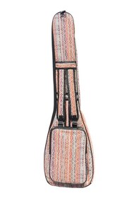 Resim Saz Kılıfı Dokuma Bağlama Kılıfı Korumalı Kalın Kılıf Kısa Sap Bağlama Kılıfı 