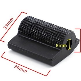 Resim Ulzyvf Vites Motosiklet Koruyucu Koruması Kaymaz Kauçuk Ayakkabı 4'lü - Yu 