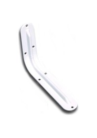 Resim 24 Adet Raf Altı Raf Ayağı Konsol L Demir Beyaz 13 x 19 cm 