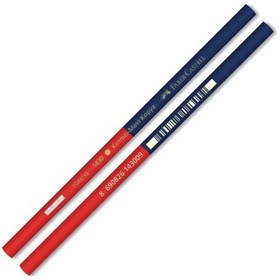 Resim Faber Castell 1430 Kırmızı-Mavi Kopya Kalemi 12'li 