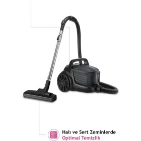 Resim Altus Gelişmiş Toz Torbasız Elektrikli Süpürge, Güçlü ve Hafif Temizlik Sağlar 