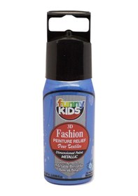 Resim Funny Kids Boyutlu Boncuk Boya Metalik 60 cc. (FNNY-BBM-060-049.. 