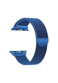 Resim Apple Uyumlu Watch Kordon 38 MM Paslanmaz Çelik Manyetik Kapatmalı Kayış 