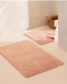 Resim Madame Coco Cameo 2'li Banyo Paspası - Gri - 60x100 Cm Bapa0000000008 Pudra 