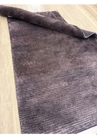 Resim Eko Halı Siena Dye Dark Brown El Dokuma Yolluk Kahverengi 