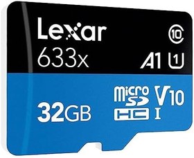 Resim Lexar microSDHC Kart 32GB UHS-I High Performance 633x U1 100MB/s 