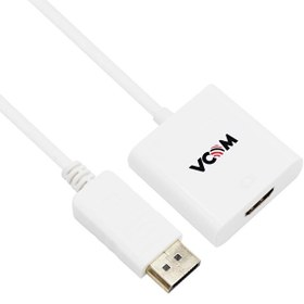 Resim Vcom Cg601-0.15 Beyaz Display Port Erkek To Hdmi Dişi Dönüştürücü 