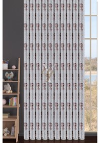 Resim Baskılı Kurşunlu Grek Tül Perde Çocuk Bebek Çok Renkli 