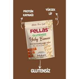 Resim Fellas Kahvaltılık Paketi - Yulaf Ezmesi (3 Adet) + Fıstık Ezmesi 2'li Paket 