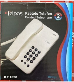 Resim Telpaş Kt-1020 Kablolu Masa Telefonu 