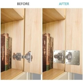 Resim Ozcmax Paslanmaz Çelik Menteşe Onarım Plakası 