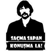 Resim Saçmasapankonuşmala Sticker Oto-motor-laptop-duvar-dekor 20 X 26 Cm 